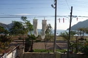  depuis le petit balcon du Ceneviz Hotel à Adrasan
